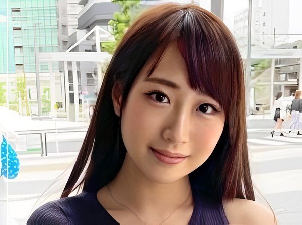 【Gカップ素人娘の敏感反応】『あっ…ダメ…』服の上からおっぱいをふにふにされて感じまくり！立ちバック着衣ハメでイカされ、全裸になった姿はエロさMAX！♡