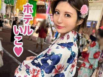 【長身巨乳のピアノ講師】『ダメ…レッスン中なのに…』24歳のセクシー美女と浴衣デート！恋人気分で生ハメSEX♡エロカワボディに夢中で、ガチイキしまくり！！