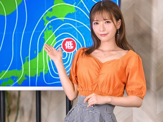 【お天気キャスターの裏事情】『やだ…でも気持ちいい…』スレンダー美女がプロデューサーにセクハラ調教！神スタイルボディをねっとり舐められ、肉棒で激しく突かれて汚される…