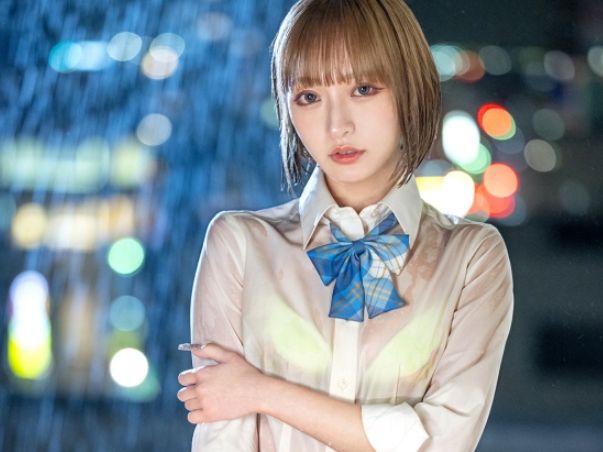 【ギャルJKの雨中出しSEX】『ヤバい…気持ち良すぎる…』クラスの人気ギャルが雨に打たれながら理性崩壊！ずぶ濡れ状態で激しく求め合うエロすぎるセックス！！♡
