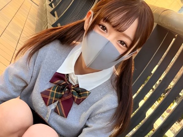 【ツインテール美少女の裏切り3P】彼氏持ちなのにガンガン突かれて感じまくり！好き勝手にハメられてイキまくるエロすぎる浮気セックス♡